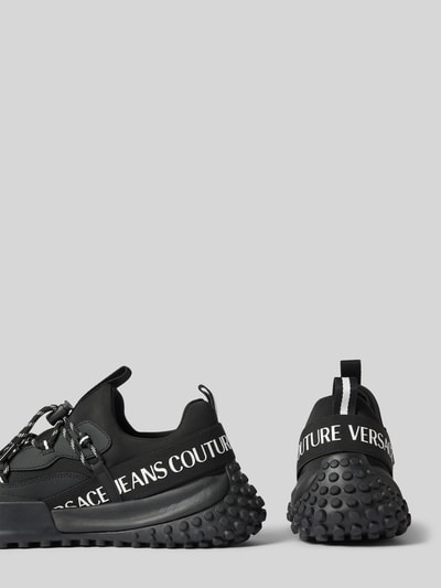 Peek & Cloppenburg Versace Jeans CoutureSneaker mit Label-Print Modell 'FONDO HYBER' in black Black Friday