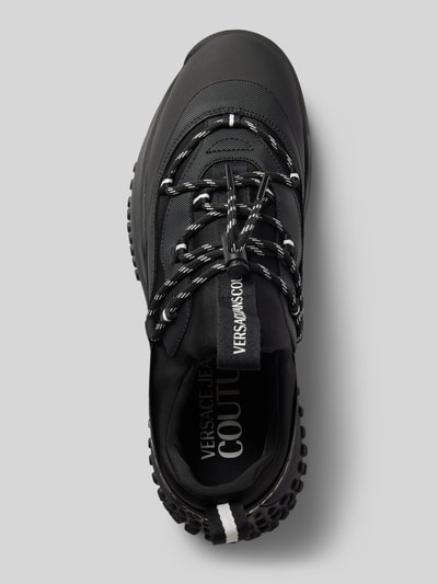 Peek & Cloppenburg Versace Jeans CoutureSneaker mit Label-Print Modell 'FONDO HYBER' in black Black Friday