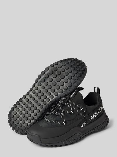 Peek & Cloppenburg Versace Jeans CoutureSneaker mit Label-Print Modell 'FONDO HYBER' in black Black Friday