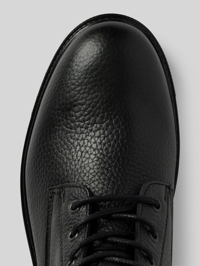 Peek & Cloppenburg Tommy HilfigerLederboots mit Label-Details in black Valentinstagsangebot
