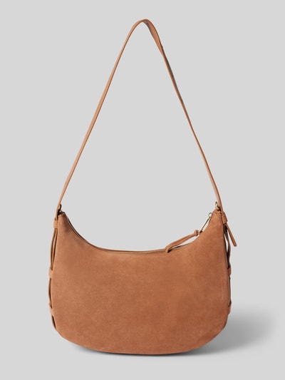 Peek & Cloppenburg Hey MarlyLederhandtasche mit Label-Applikation Modell 'Lifetime Sister' in cognac Riesige Ersparnisse