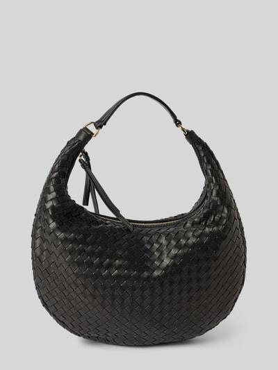 Peek & Cloppenburg AbroHandtasche in Flecht-Optik Modell 'NANA' in black Tiefpreis
