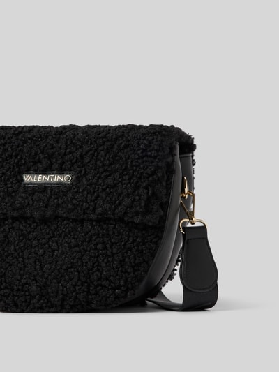 Peek & Cloppenburg VALENTINO BAGSHandtasche mit Teddyfell und Label-Applikation Modell 'SPECIAL' in black Bis zu 60% Rabatt