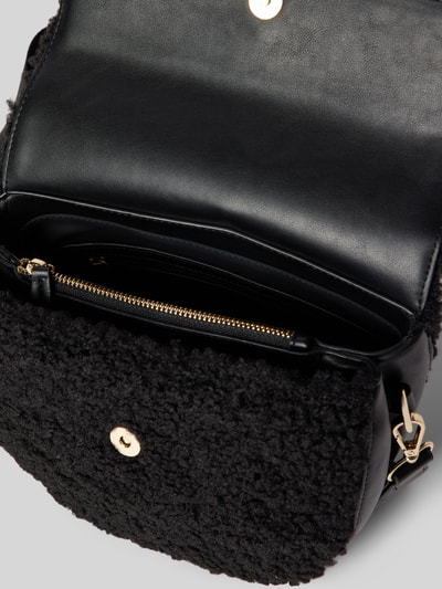 Peek & Cloppenburg VALENTINO BAGSHandtasche mit Teddyfell und Label-Applikation Modell 'SPECIAL' in black Bis zu 60% Rabatt