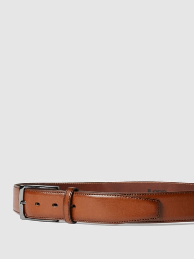 Peek & Cloppenburg Lloyd Men's BeltsLedergürtel mit Dornschließe aus Metall in cognac zollfrei