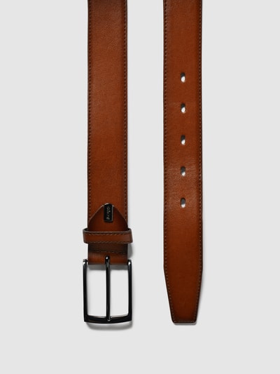 Peek & Cloppenburg Lloyd Men's BeltsLedergürtel mit Dornschließe aus Metall in cognac zollfrei