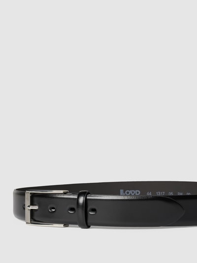 Peek & Cloppenburg Lloyd Men's BeltsLedergürtel mit Dornschließe in black Online