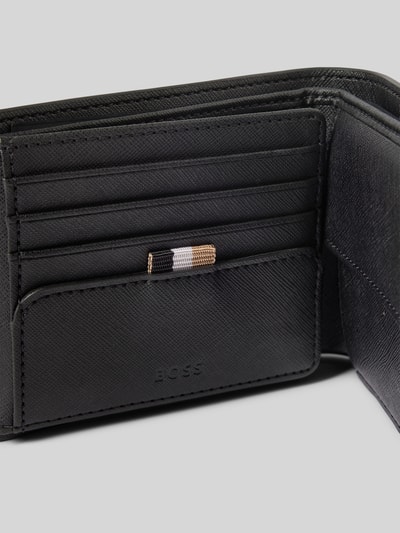 Peek & Cloppenburg BOSSPortemonnaie mit Label-Print Modell 'Zair' in black Hotsell