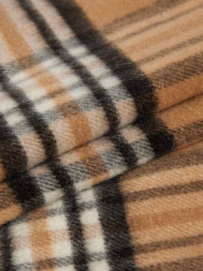 Peek & Cloppenburg Christian Berg MenSchal mit Fransen in camel im Angebot
