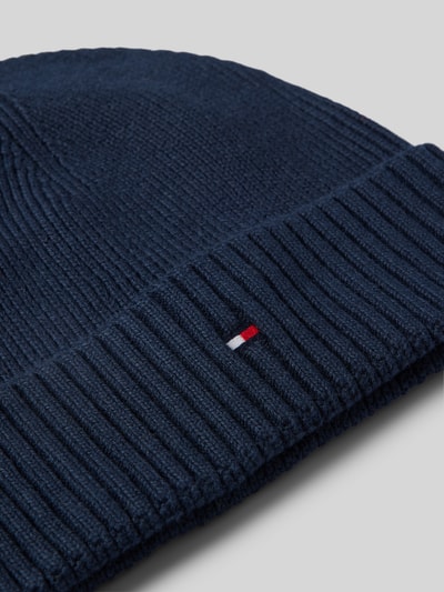 Peek & Cloppenburg Tommy HilfigerMütze mit Logo-Stitching Modell 'PIMA' in marine Günstiger Verkauf