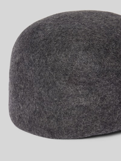 Peek & Cloppenburg Müller HeadwearSchiebermütze aus Wolle in dunkelgrau melange Limitierter Zeitrabatt