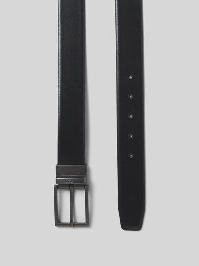 Peek & Cloppenburg BOSSLedergürtel mit Label-Gravur Modell 'Otano' in black Online Shopping