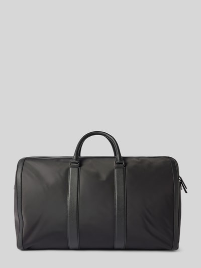 Peek & Cloppenburg BOSSDuffle Bag mit Label-Applikation Modell 'Holdall' in black Valentinstagsangebot