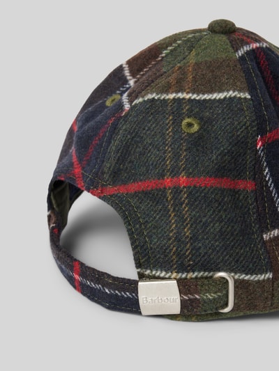 Peek & Cloppenburg BarbourCap mit Label-Detail Modell 'GALINGALE' in gruen Jubiläumsangebot