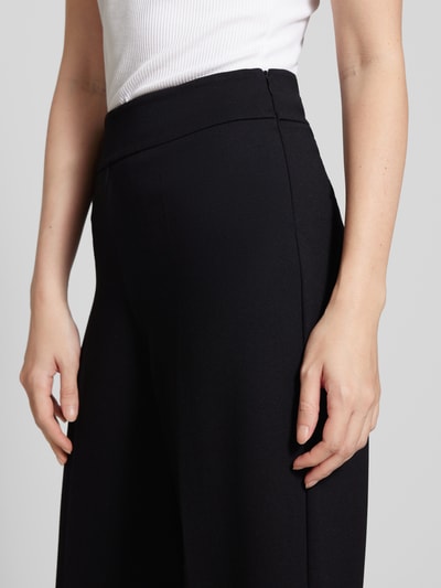 Peek & Cloppenburg OPUSWide Leg Stoffhose mit Bügelfalten Modell 'Misha city' in black Super Sparpreis