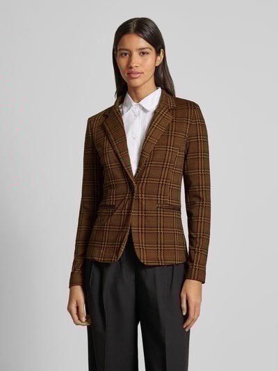 Peek & Cloppenburg ICHIBlazer mit Reverskragen Modell 'KATE' in mittelbraun Letzte 3 Tage