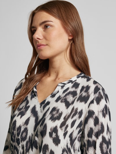 Peek & Cloppenburg monariRegular Fit Bluse aus Viskose mit Stehkragen in black Letzter Tag