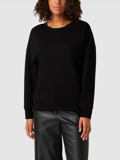 Peek & Cloppenburg Christian Berg WomanSweatshirt mit Rundhalsausschnitt in black Fabrikladen