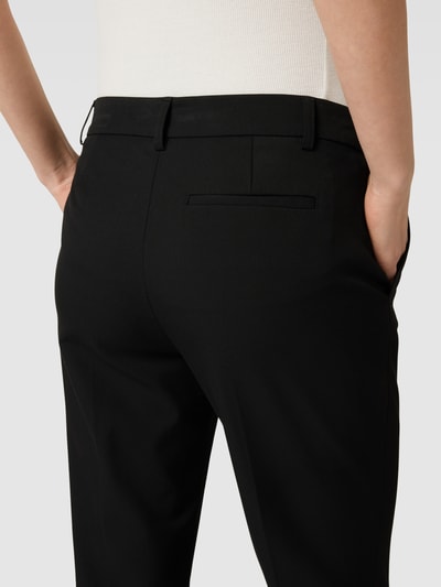 Peek & Cloppenburg Christian Berg Woman SelectionStoffhose mit Bügelfalten in black Speichern exportieren