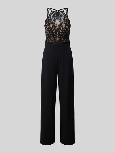 Peek & Cloppenburg LipsyJumpsuit mit Spitzenbesatz in black Outlet