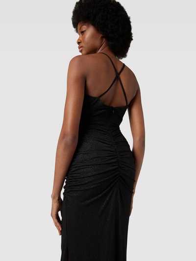 Peek & Cloppenburg Jake*s CocktailAbendkleid in Wickel-Optik in black Auslauf