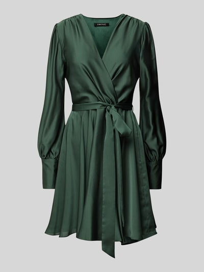 Peek & Cloppenburg SwingCocktailkleid in Wickel-Optik in dunkelgruen Hotsell