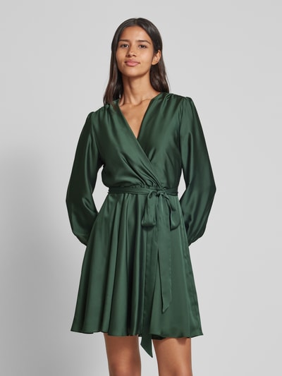 Peek & Cloppenburg SwingCocktailkleid in Wickel-Optik in dunkelgruen Hotsell