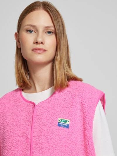 Peek & Cloppenburg American VintageWeste aus Teddyfell Modell 'HOKTOWN' in pink im Angebot