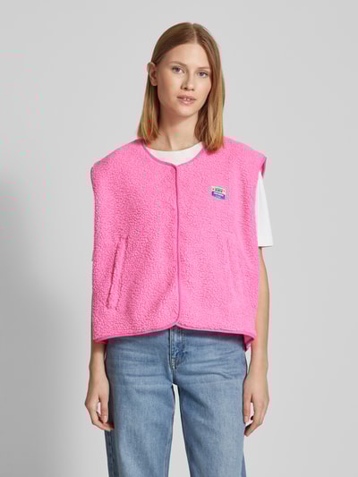 Peek & Cloppenburg American VintageWeste aus Teddyfell Modell 'HOKTOWN' in pink im Angebot