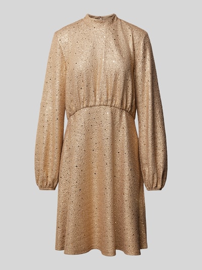 Peek & Cloppenburg Jake*s CollectionKnielanges Kleid mit Pailletten in gold Schlussverkauf