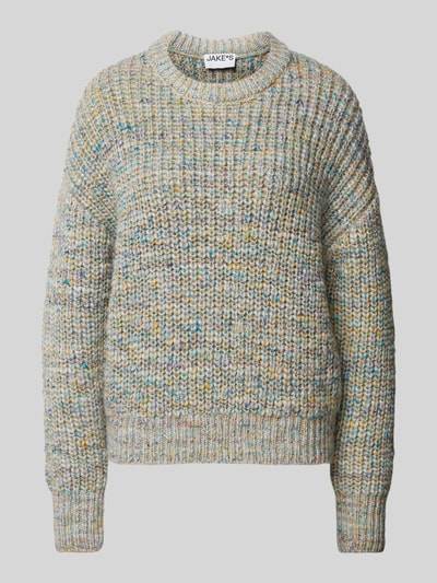 Peek & Cloppenburg Jake*s CasualStrickpullover mit überschnittenen Schultern in bleu Fabrikverkauf