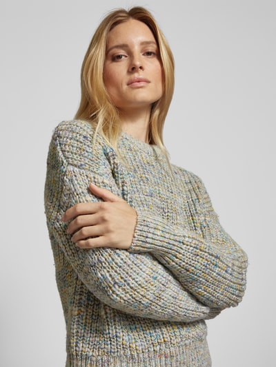 Peek & Cloppenburg Jake*s CasualStrickpullover mit überschnittenen Schultern in bleu Fabrikverkauf