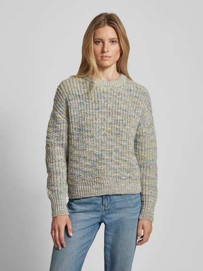 Peek & Cloppenburg Jake*s CasualStrickpullover mit überschnittenen Schultern in bleu Fabrikverkauf
