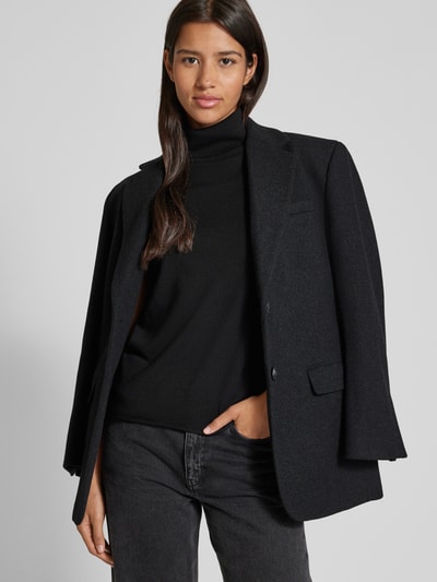 Peek & Cloppenburg Jake*s CasualBlazer mit Reverskragen in dunkelgrau melange Fabrikpreis