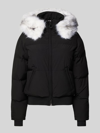 Peek & Cloppenburg WellensteynFunktionsjacke mit Zweiwege-Reißverschluss Modell 'HONEY 565' in black Cyber Monday