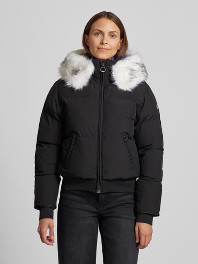 Peek & Cloppenburg WellensteynFunktionsjacke mit Zweiwege-Reißverschluss Modell 'HONEY 565' in black Cyber Monday