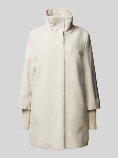 Peek & Cloppenburg Christian Berg Woman SelectionMantel mit Stehkragen in offwhite Vatertagsangebot