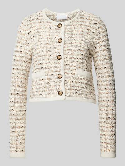 Peek & Cloppenburg Jake*s CollectionCardigan mit Rundhalsausschnitt in ecru Große Rabatte