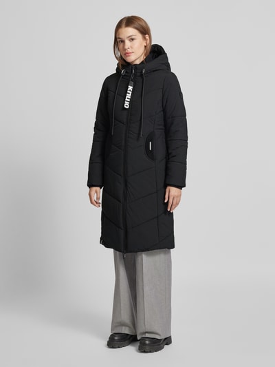 Peek & Cloppenburg khujoParka mit Zweiwege-Reißverschluss Modell 'ARIBAY4 LIGHT' in black Neuheiten