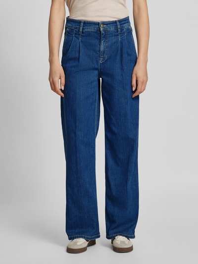 Peek & Cloppenburg CambioJeans mit Gesäßtaschen Modell 'ALMA' in dunkelblau Saisonale Angebote