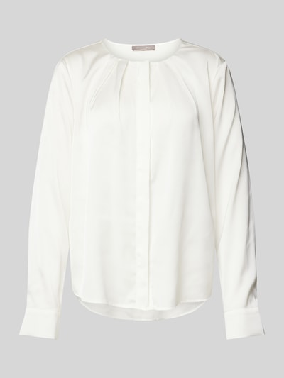 Peek & Cloppenburg Christian Berg Woman SelectionRegular Fit Bluse mit verdeckter Knopfleiste in ecru Kauf eins, bekomm eins gratis