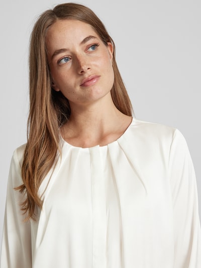 Peek & Cloppenburg Christian Berg Woman SelectionRegular Fit Bluse mit verdeckter Knopfleiste in ecru Kauf eins, bekomm eins gratis
