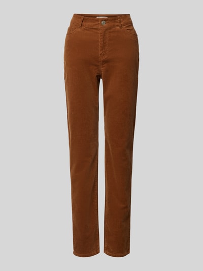 Peek & Cloppenburg Christian Berg WomanRegular Fit Cordhose im 5-Pocket-Design in cognac Wochenangebot