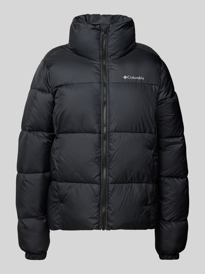 Peek & Cloppenburg COLUMBIASteppjacke mit Label-Print Modell Puffect in black Neueste Stile