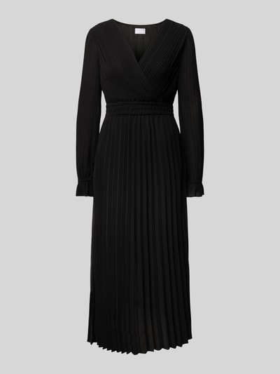 Peek & Cloppenburg Jake*s CollectionMidikleid mit V-Ausschnitt in black Letzter Tag
