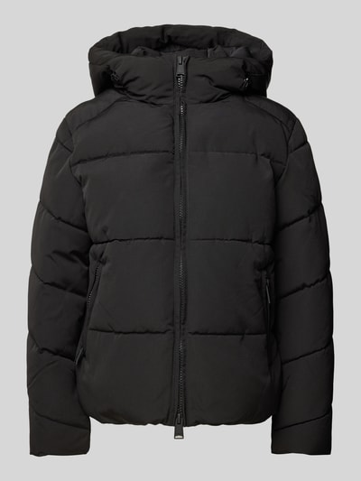Peek & Cloppenburg WITHBLACKSteppjacke mit Kapuze in black Vierteljährliche Förderung