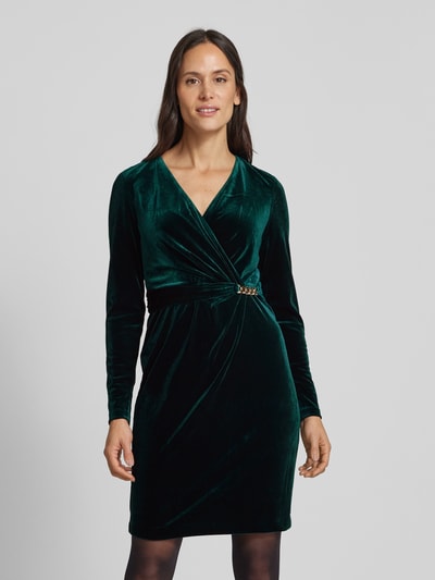 Peek & Cloppenburg Christian Berg CocktailCocktailkleid in Wickel-Optik in dunkelgruen Kostenloser Versand international
