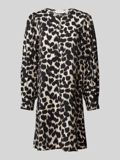Peek & Cloppenburg MSCH CopenhagenKnielanges Kleid mit Rundhalsausschnitt in beige Fabrikladen