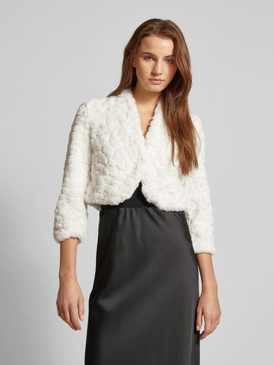 Peek & Cloppenburg Christian Berg CocktailJacke mit Stehkragen in ecru Begrenzt auf 3 Tage