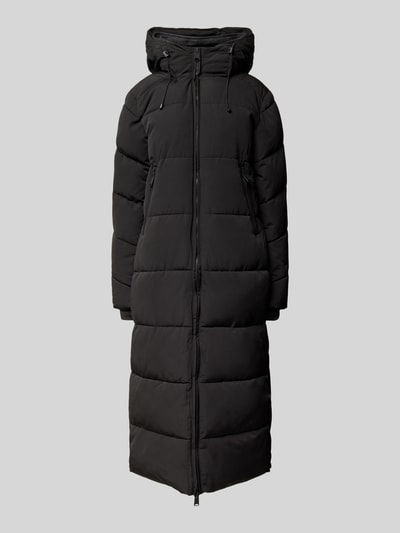 Peek & Cloppenburg WITHBLACKSteppmantel mit Stehkragen in black Speichern exportieren